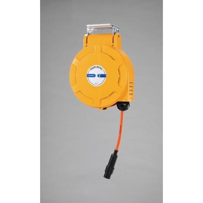 エスコ EA124BK-10 10mmx13mエアーホースリール(自動巻取) 1個(ご注文単位1個)【直送品】