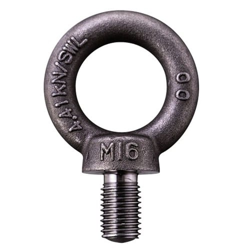 エスコ EA638SN-202 M12x22mm/1.25 アイボルト(細目/SS400) 1個 （ご注文単位1個）【直送品】