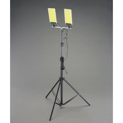 エスコ EA814AW-22 AC100V/70Wx2灯 作業灯/LED(スタンド付) 1個 (ご注文単位1個)【直送品】