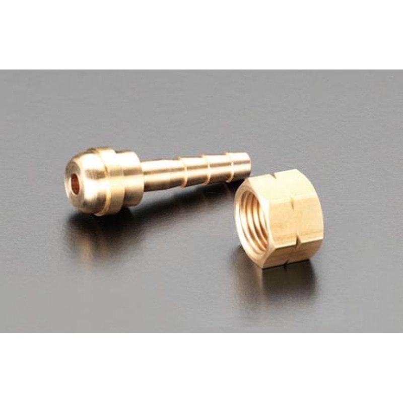エスコ EA300-209 9mm溶接ホース用ステム(左ねじ) 1個（ご注文単位1個）【直送品】