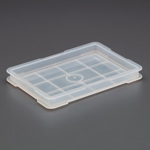 エスコ EA506AF-331 210x150x23mm/0.43L プラスチックバット(透明) 1個 （ご注文単位1個）【直送品】