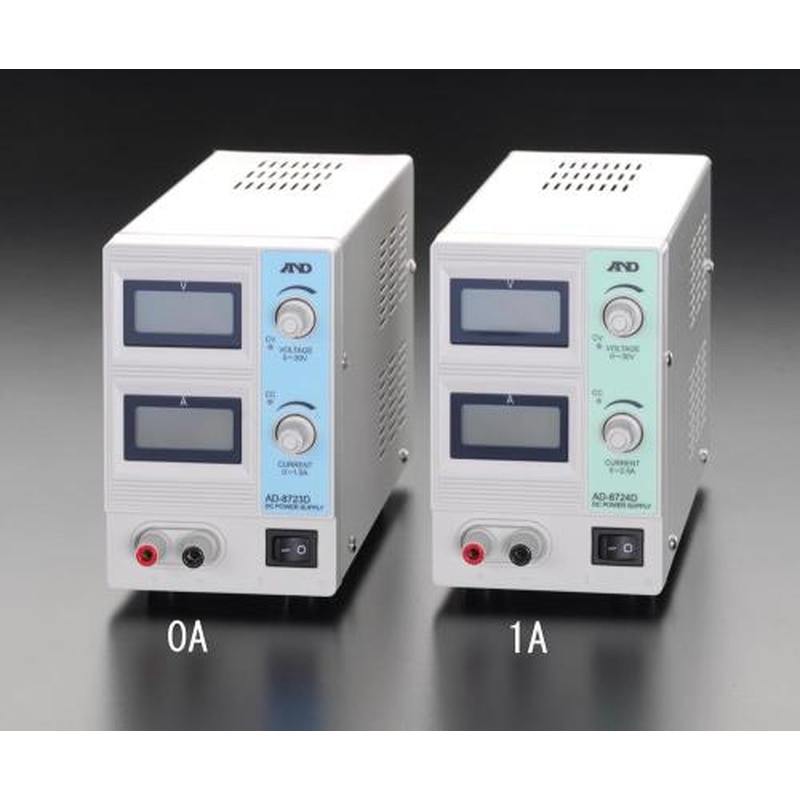 エスコ EA812-0A AC100V→DC0-30V/1.5A直流安定化電源 1個(ご注文単位1個)【直送品】