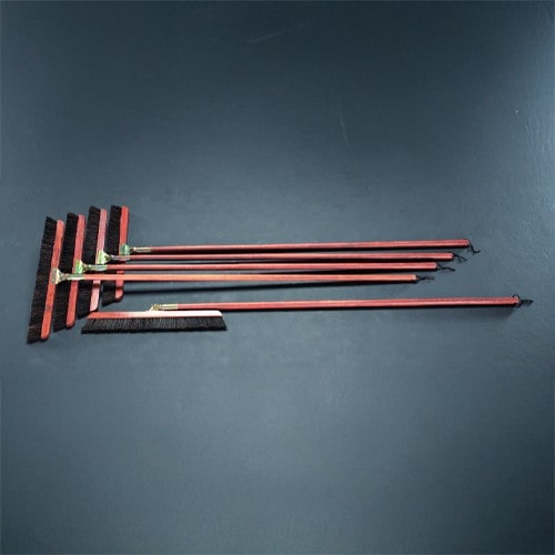 エスコ EA928AD-12A 1300mm ほうき(木柄/自在・5本組) 1組 （ご注文単位1組）【直送品】