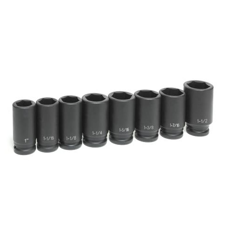 エスコ EA164EL-4 3/4”DR/1”-1・1/2”/8個組インパクトディープソケット 1個(ご注文単位1個)【直送品】