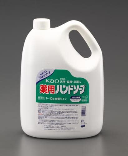 エスコ EA922KC-20 4.5L ハンドソープ・薬用 1個 （ご注文単位1個）【直送品】