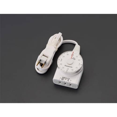 エスコ EA763A-18 AC100V/15A/1.0m タイマー(ダイヤル) 1個 (ご注文単位1個)【直送品】