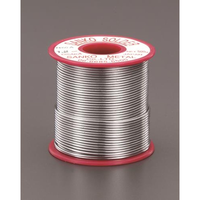 エスコ EA311CB-11 1.0mm/500g巻はんだ 1個(ご注文単位1個)【直送品】