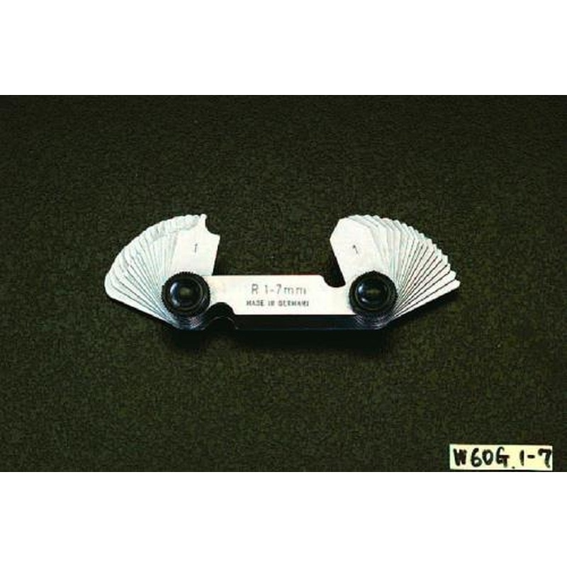 エスコ EA725SC-21 1.0-7.0R17組ラディアスゲージ 1個(ご注文単位1個)【直送品】