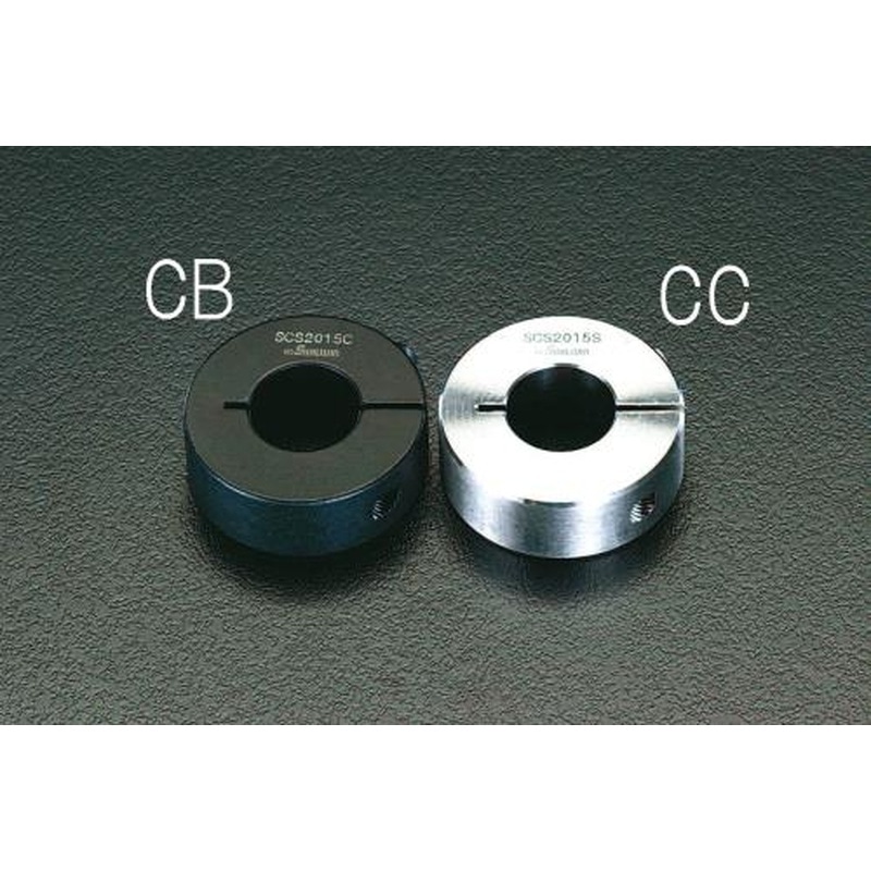 エスコ EA966CB-3 5x20x10mmスリットカラー(S45C) 1個（ご注文単位1個）【直送品】