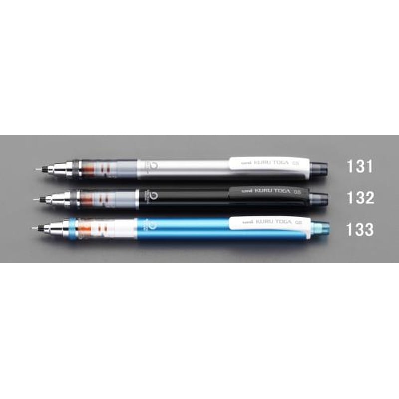 エスコ EA765ME-133 0.5mmシャープペンシル(ブルー) 1個（ご注文単位1個）【直送品】