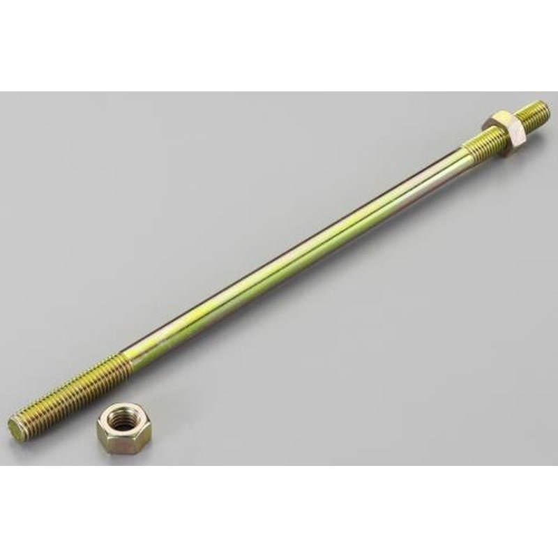 エスコ EA951EB-861 M12x210mm両ねじボルト 1個(ご注文単位1個)【直送品】