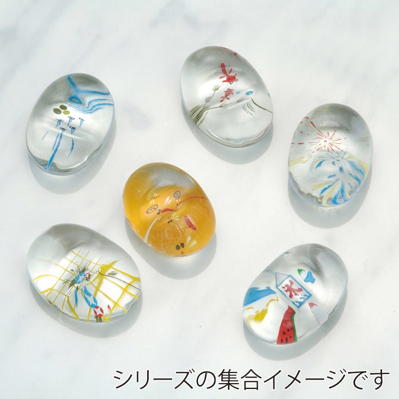 山下工芸 ガラス箸置 朝顔 38019620 1個（ご注文単位1個）【直送品】
