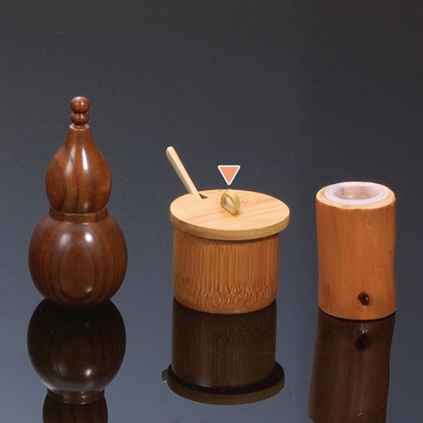 山下工芸 スス竹薬味入 スプーン付 18628000 1個(ご注文単位1個)【直送品】