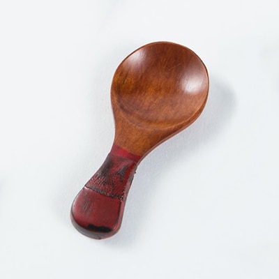 山下工芸 布貼茶さじ 根来 26021060 1本（ご注文単位1本）【直送品】