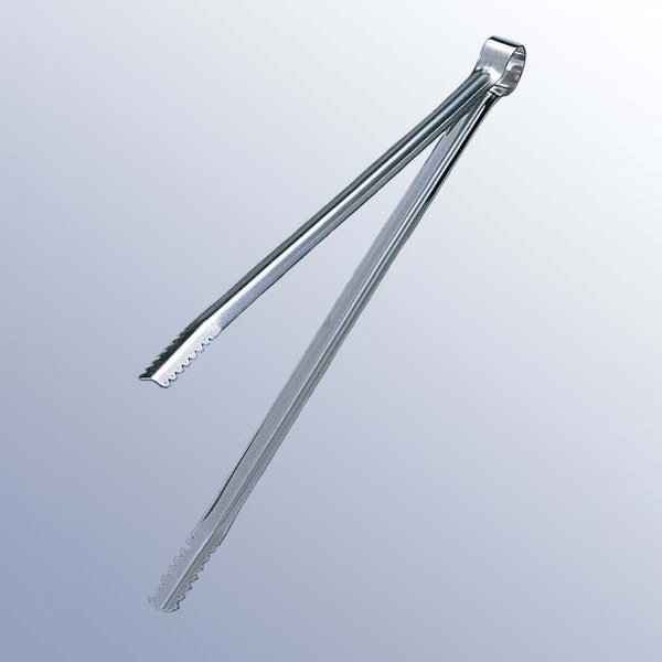18-0 炭バサミ 19.5cm 1個(ご注文単位1個)【直送品】