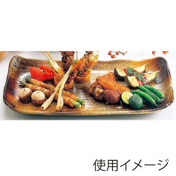 福井クラフト 盛込皿 いなせ大皿 信楽 51407120 1個(ご注文単位1個)【直送品】