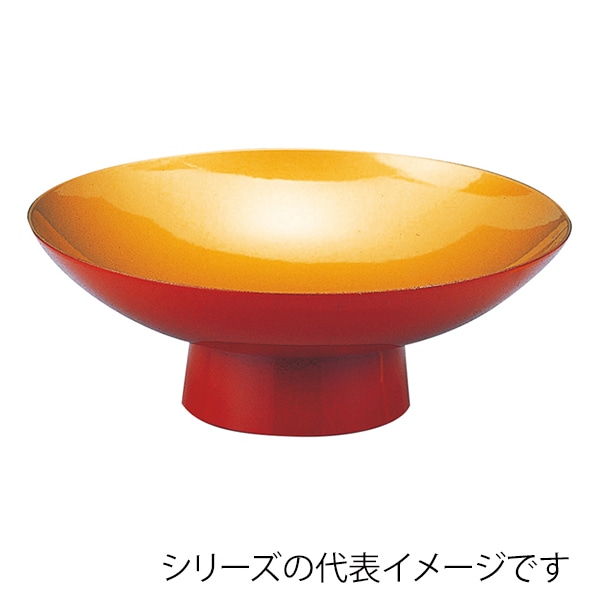 福井クラフト 酒器 4寸盃 朱内金粉蒔 90020346 1個(ご注文単位1個)【直送品】