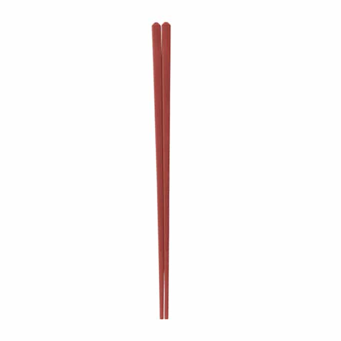 福井クラフト SPS樹脂箸　22.2cm　えびす箸四角 茶OM 51272606 1組（ご注文単位1組）【直送品】