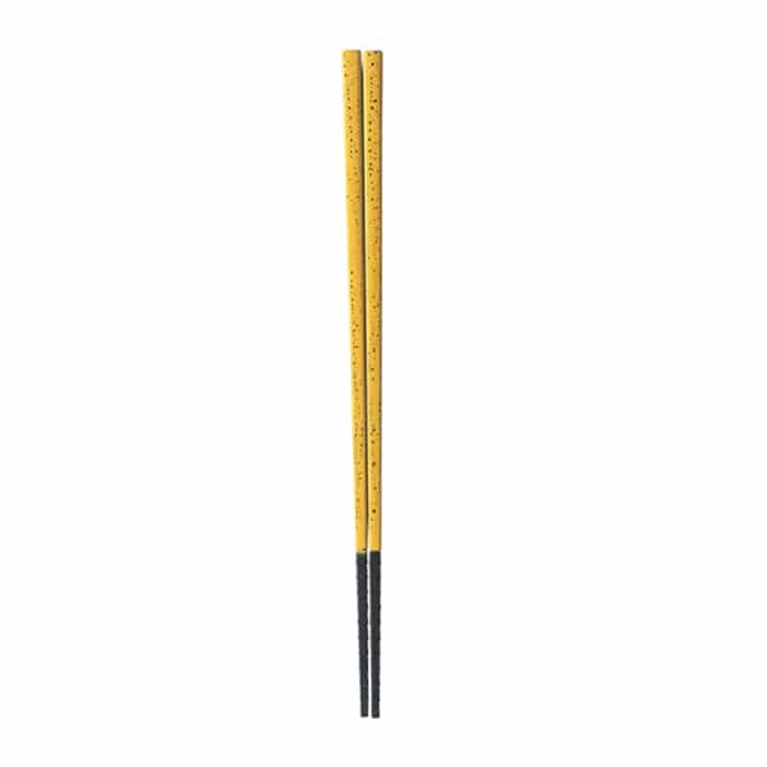 福井クラフト 麺箸　22.5cm ごま竹塗 90023101 1組（ご注文単位1組）【直送品】