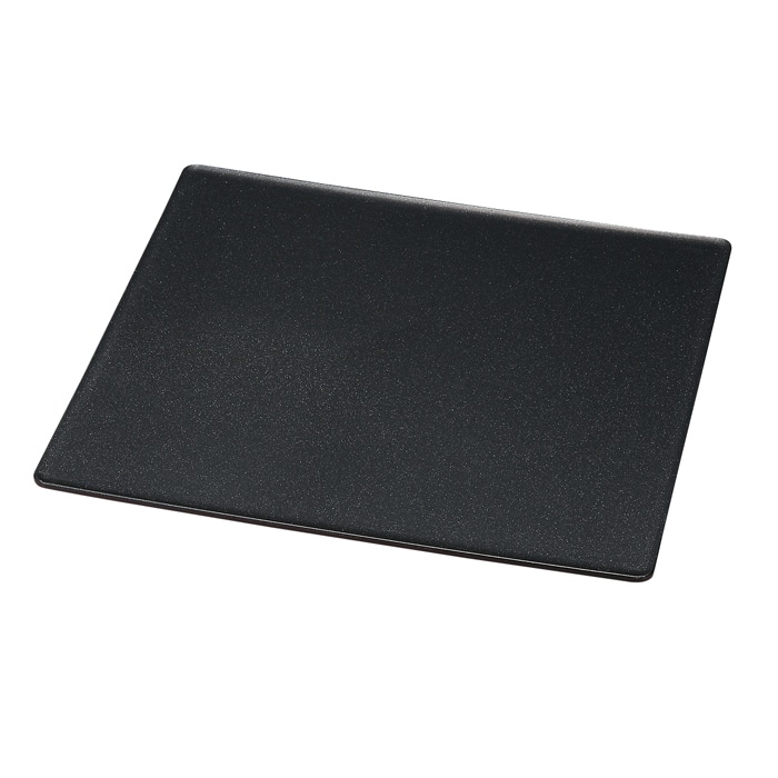 福井クラフト ビュッフェ用什器 耐熱ABSプレート 2/3 黒パール 70022410 1個(ご注文単位1個)【直送品】