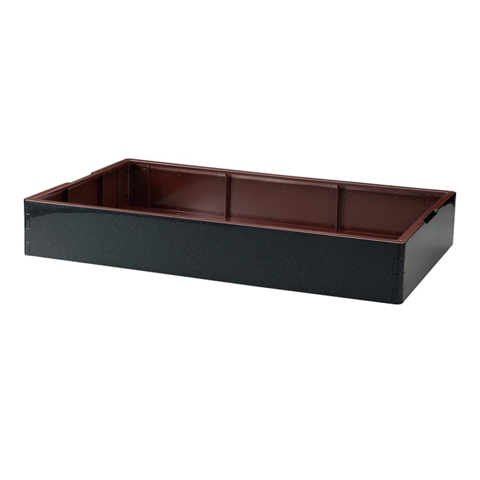 福井クラフト ビュッフェ用什器 耐熱ABS枠 1/1 黒パール 70022460 1個(ご注文単位1個)【直送品】