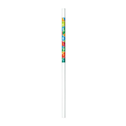 福井クラフト リユース PBTプラストロー ステンドグラス 60003010 1本(ご注文単位100本)【直送品】