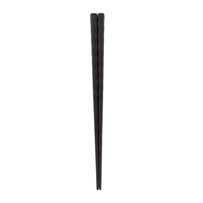 福井クラフト PBT樹脂箸 23.5cm 錦織箸 黒OM 60003510 1組(ご注文単位1組)【直送品】