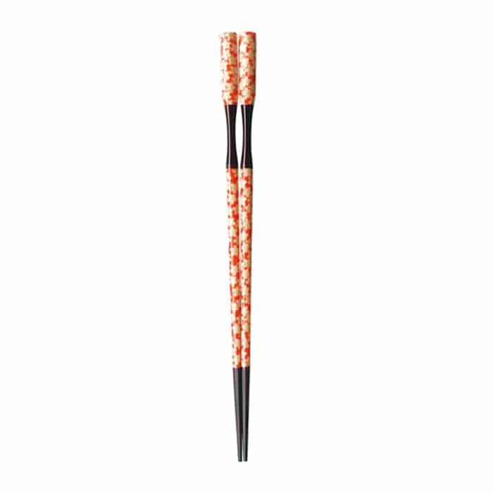 福井クラフト 抗ウィルス塗 五角多久島箸 22.5cm 紅葉満ち先塗 62160260 1組(ご注文単位1組)【直送品】