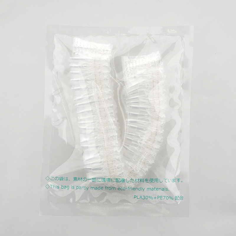 シャワーキャップ 蛇腹タイプ 7862132 500個/束(ご注文単位2束)【直送品】