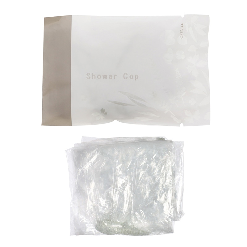 山陽物産 シャワーキャップ 個包装 21121-03 500個/束(ご注文単位4束)【直送品】