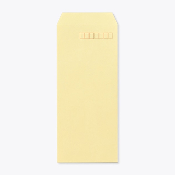 山櫻 封筒 長4 中貼 Kクリーム85 〒枠入 00517023 1000枚/箱(ご注文単位1箱)【直送品】
