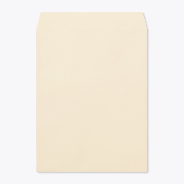 山櫻 封筒　角3　中貼　ECベージュ100 〒枠なし 00541006 　500枚/箱（ご注文単位1箱）【直送品】