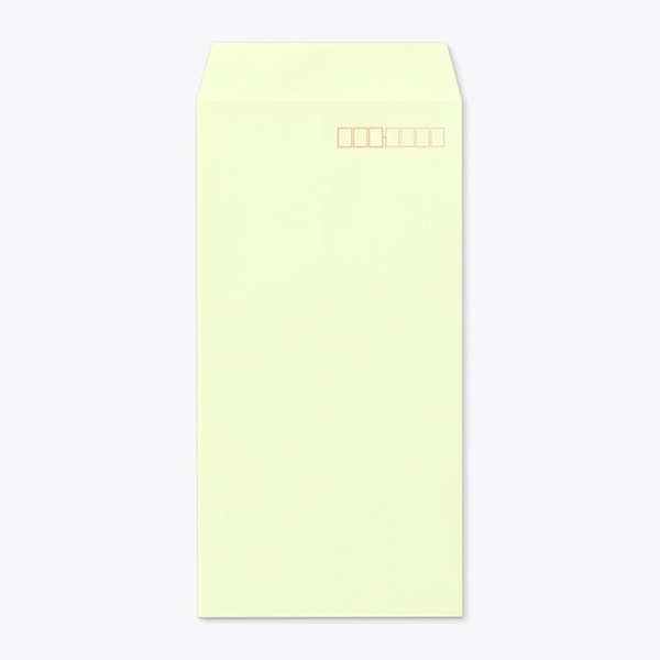 山櫻 封筒　長3　中貼　ECウグイス80　スラット 〒枠入 00563093 　1000枚/箱（ご注文単位1箱）【直送品】