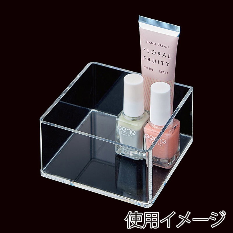 ストア・エキスプレス 透明アクリルトレー 小 61-819-31-1 1個(ご注文単位1個)【直送品】
