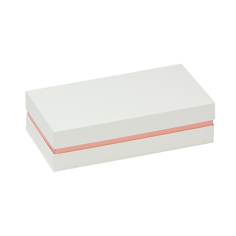 洋菓子箱 パステルコンビAギフトケース M ホワイト/ピンク 1291 1個(ご注文単位50個)【直送品】
