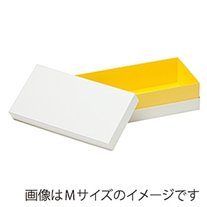 洋菓子箱 パステルコンビAギフトケース S ホワイト/イエロー 1290 1個(ご注文単位100個)【直送品】