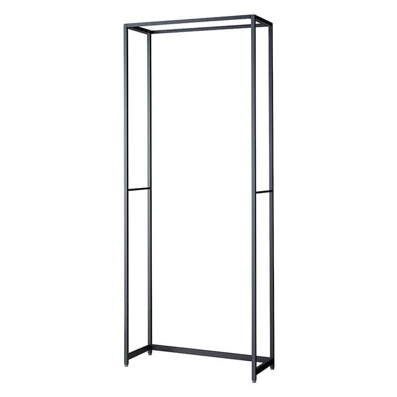 ストア・エキスプレス 店舗什器 ラテラル・ロコ 本体 グレー 幅90cm/奥行35×高さ240cm 61-808-45-5 1台(ご注文単位1台)【直送品】