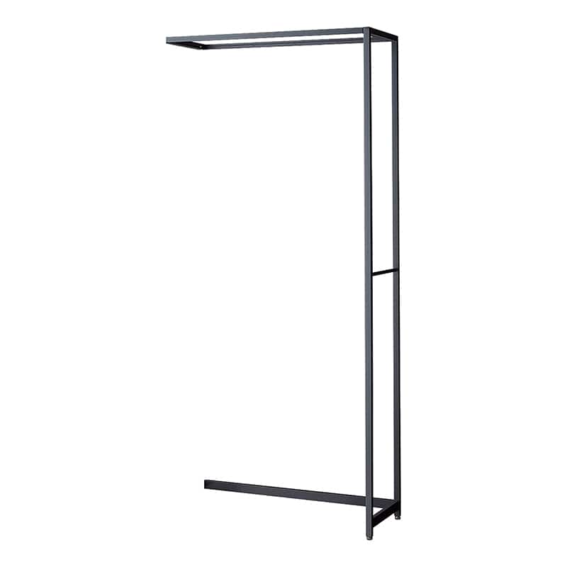 ストア・エキスプレス 店舗什器 ラテラル・ロコ 連結タイプ グレー 幅90cm/奥行35×高さ210cm 61-808-46-4 1台(ご注文単位1台)【直送品】