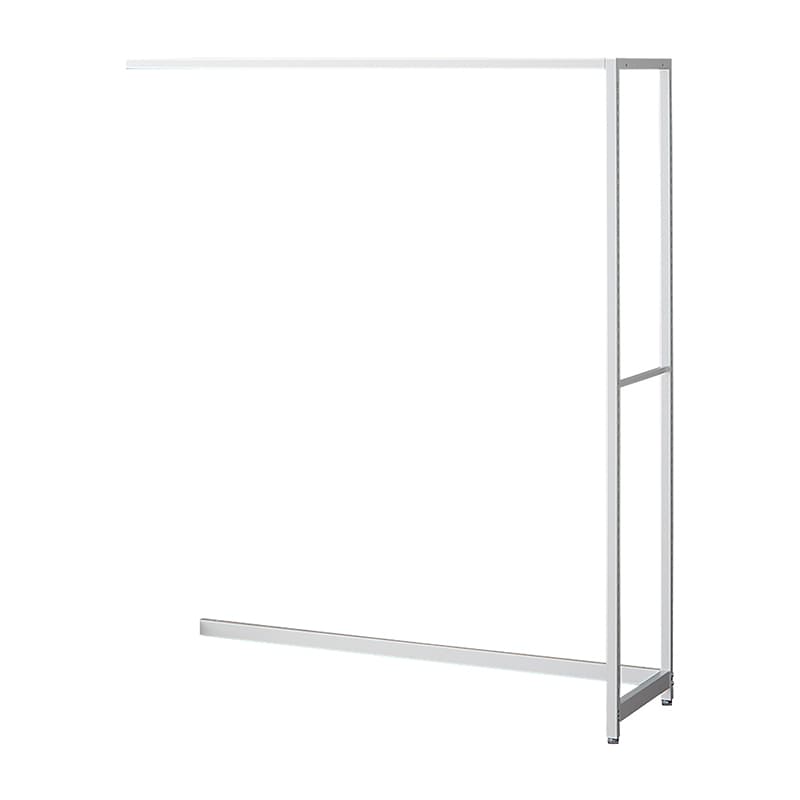 ストア・エキスプレス 店舗什器 ラテラル・ロコ 連結タイプ ホワイト 幅120cm/奥行40×高さ150cm 61-808-60-2 1台(ご注文単位1台)【直送品】