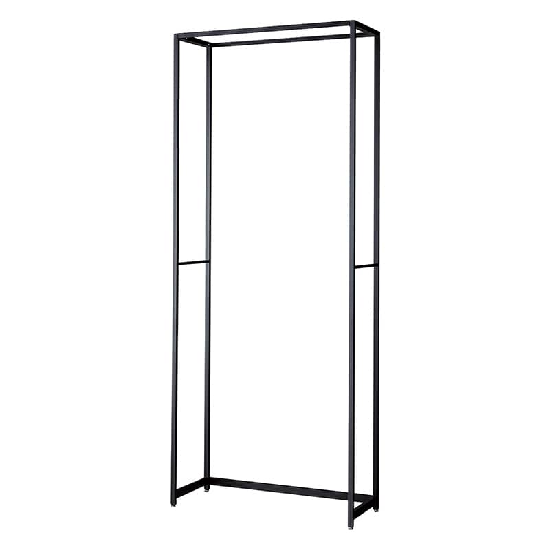 ストア・エキスプレス 店舗什器 ラテラル・ロコ 本体 ブラック 幅90cm/奥行35×高さ240cm 61-808-61-5 1台(ご注文単位1台)【直送品】