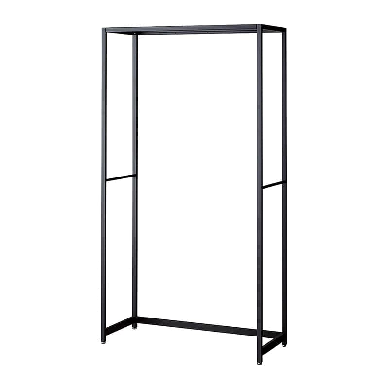 ストア・エキスプレス 店舗什器 ラテラル・ロコ 本体 ブラック 幅90cm/奥行40×高さ180cm 61-808-63-3 1台(ご注文単位1台)【直送品】