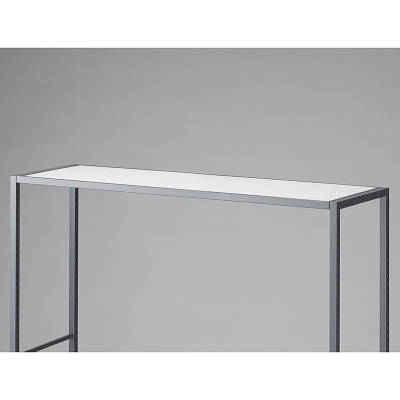 ストア・エキスプレス 店舗什器 ラテラル・ロコ 天板 120×40cm ホワイト 61-808-92-2 1枚(ご注文単位1枚)【直送品】