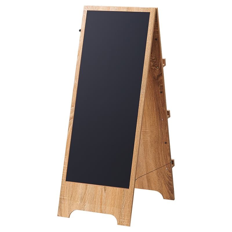 ストア・エキスプレス ラスティック柄A型看板 ボード&パンフ立て 39×97.5cm 61-820-27-2 1台（ご注文単位1台）【直送品】