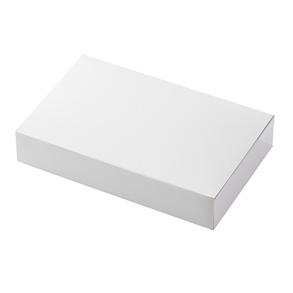ホワイトフードケース 小 H-28-18 150枚/箱(ご注文単位1箱)【直送品】