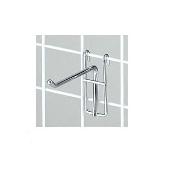 ストア・エキスプレス ネット用フック（φ5mm）クローム L10cm　φ5mm 61-427-17-2 1セット（ご注文単位1セット）【直送品】