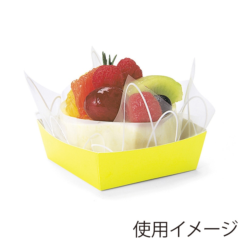 天満紙器 カラーココット プリムローズ PC-05 50枚/束（ご注文単位1束）【直送品】