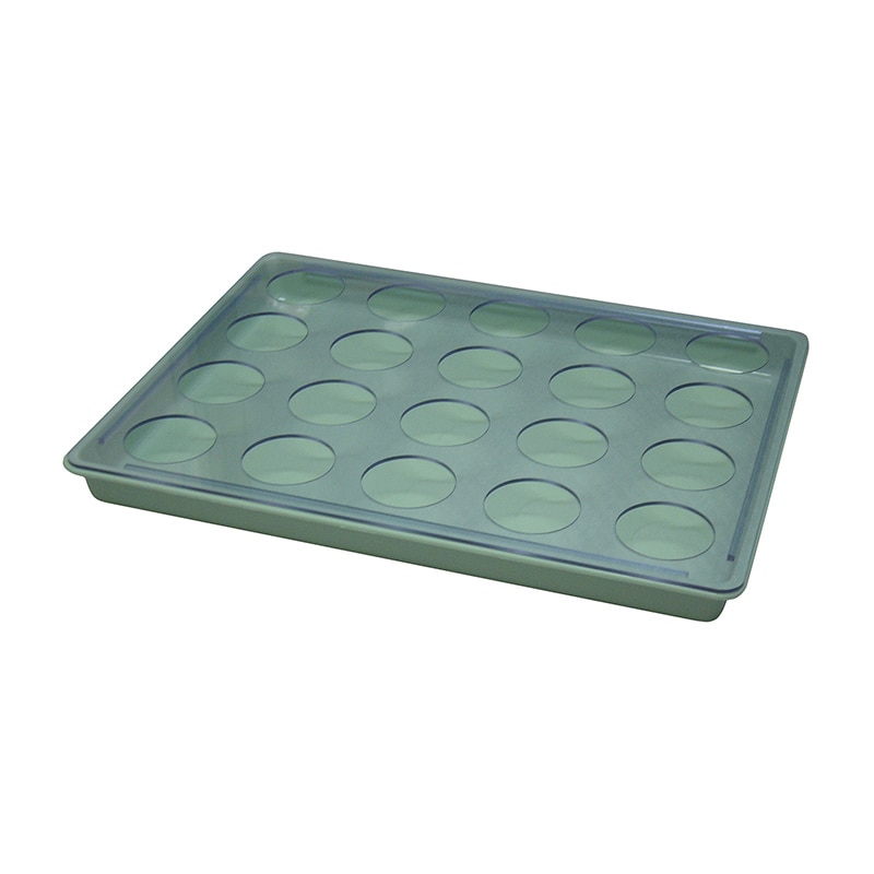 尿コップスタンド 20本立 480×360×45mm 1個(ご注文単位1個)【直送品】