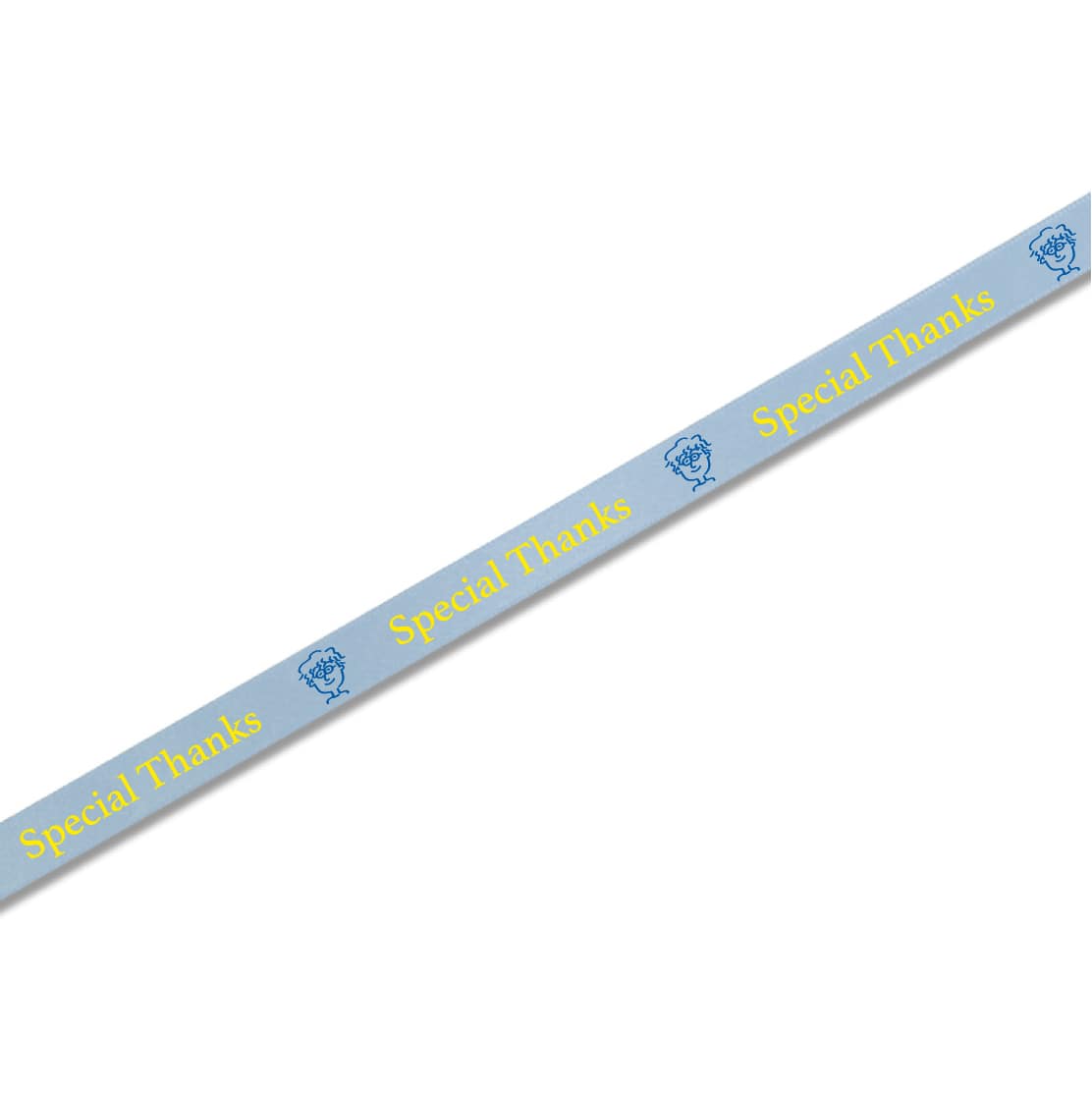 【オリジナル印刷】名入れリボン印刷 2色シルク印刷　10巻 シルキーサテン　12mm 10巻