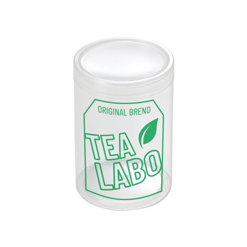 【オリジナル印刷】円筒ケース 直径70×高さ100mm シルク1色印刷　100個