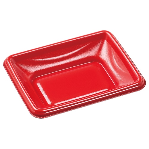 エフピコ 弁当容器 MFPフチ盛丼 本体 MFPフチ盛丼18-14本体 赤黒 50枚/袋(ご注文単位24袋)【直送品】